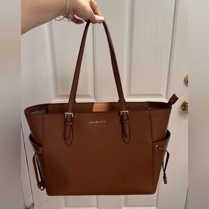 Michael Kors Brown Leather Tote